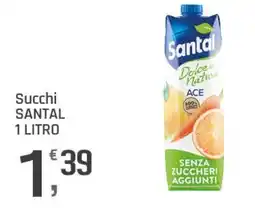 Supermercati Dok Succhi SANTAL offerta