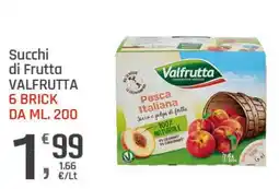 Supermercati Dok Succhi di Frutta VALFRUTTA offerta