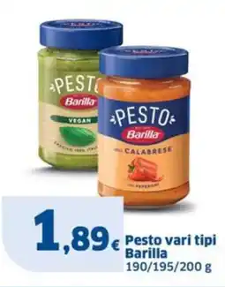 Sigma Pesto Barilla offerta