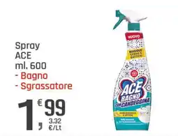 Supermercati Dok Spray Ace, Bagno, Sgrassatore offerta