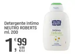 Supermercati Dok Detergente Intimo NEUTRO ROBERTS offerta