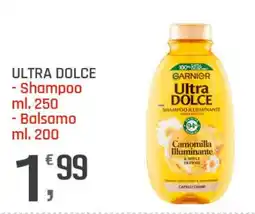 Supermercati Dok ULTRA DOLCE Shampoo, Balsamo offerta