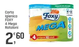Supermercati Dok Carta Igienica FOXY offerta