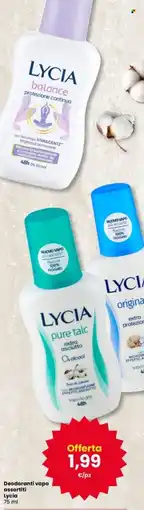 Interspar Deodoranti vapo Lycia offerta