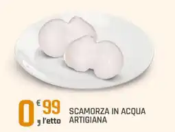 Supermercati Dok Scamorza in acqua artigiana offerta