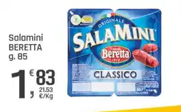 Supermercati Dok Salamini BERETTA offerta