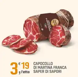 Supermercati Dok Capocollo di martina franca SAPER DI SAPORI offerta