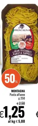 Famila MONTAGNA Pasta all'uovo offerta