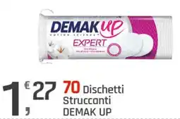 Supermercati Dok 70 Dischetti Struccanti DEMAK UP offerta