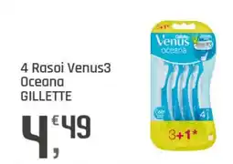Supermercati Dok 4 Rasoi Venus3 Oceana GILLETTE offerta