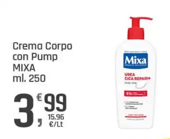 Supermercati Dok Crema Corpo con Pump MIXA offerta