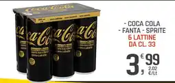 Supermercati Dok Coca cola. fanta, sprite offerta