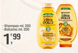 Supermercati Dok Garnier Shampoo, Balsamo offerta