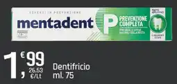 Supermercati Dok Mentadent Dentifricio offerta