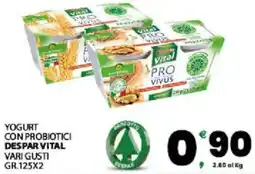 Interspar Yogurt con probiotici DESPAR VITAL offerta