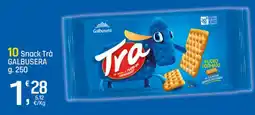 Supermercati Dok 10 Snack Trà GALBUSERA offerta