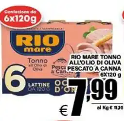 DEM Rio mare tonno all'olio di oliva pescato a canna offerta