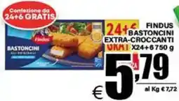 DEM Findus bastoncini extra-croccanti umai offerta