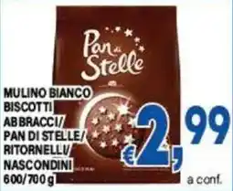 DEM Mulino bianco biscotti abbracci pan di stelle ritornelli/ nascondini offerta