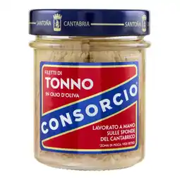 Spazio Conad • FILETTI DI TONNO CONSORCIO • AL NATURALE offerta