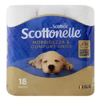 Spazio Conad CARTA IGIENICA SCOTTONELLE BY SCOTTEX offerta