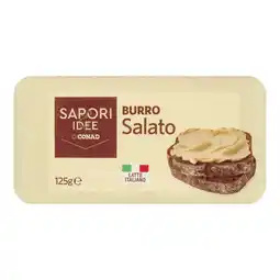 Spazio Conad BURRO SALATO SAPORI&IDEE CONAD offerta
