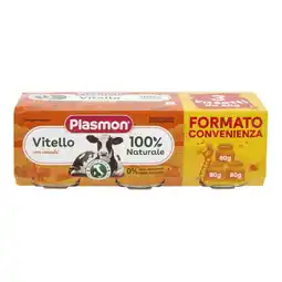 Spazio Conad OMOGENEIZZATO DI CARNE PLASMON offerta