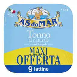 Spazio Conad TONNO AL NATURALE ÀS DO MAR offerta