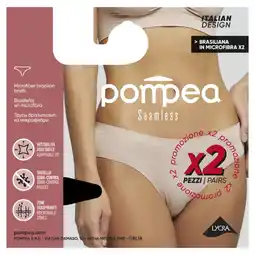 Spazio Conad LINEA INTIMO BIPACK DONNA O UOMO POMPEA offerta