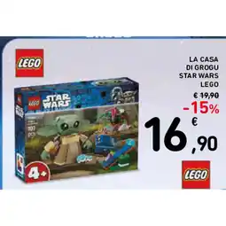Spazio Conad LA CASA DI GROGU STAR WARS LEGO offerta