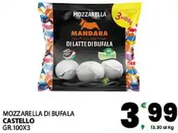 Interspar Mozzarella di bufala CASTELLO offerta