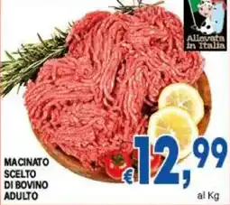 DEM Macinato scelto di bovino adulto offerta