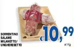 DEM Sorrentino salame milanetto/ ungheresetto offerta