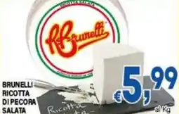 DEM Brunelli ricotta dipecora salata offerta