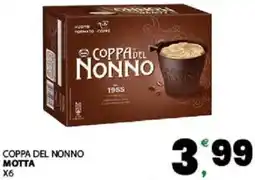 Interspar Coppa del nonno motta x6 offerta