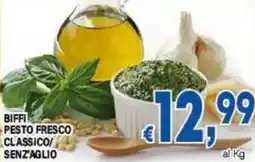 DEM Biffi pesto fresco classico senz'aglio offerta