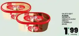Interspar Gelato soft algida vaschetta vaniglia e cacao/ vaniglia e caramello offerta