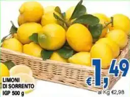 DEM Limoni di sorrento igp offerta