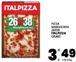 Interspar Pizza margherita 26x38 ITALPIZZA offerta