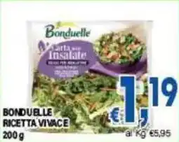 DEM Bonduelle ricetta vivace offerta