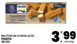 Interspar Bastoncini di merluzzo FROSTA offerta