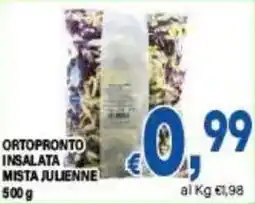 DEM Ortopronto insalata mista julienne offerta