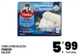 Interspar Fiori di merluzzo FINDUS offerta