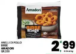 Interspar Anelli di pollo birbe AMADORI offerta