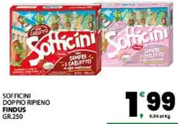 Interspar Sofficini doppio ripieno FINDUS offerta