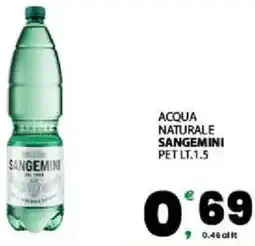 Interspar Acqua naturale sangemini pet offerta