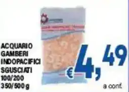 DEM Acquario gamberi indopacifici sgusciati 100/200 offerta
