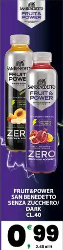 Interspar Fruit &power san benedetto senza zucchero/ dark offerta