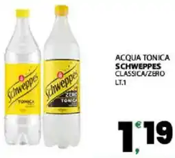 Interspar Acqua tonica schweppes classica/zero offerta