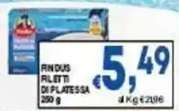 DEM Findus filetti di platessa offerta